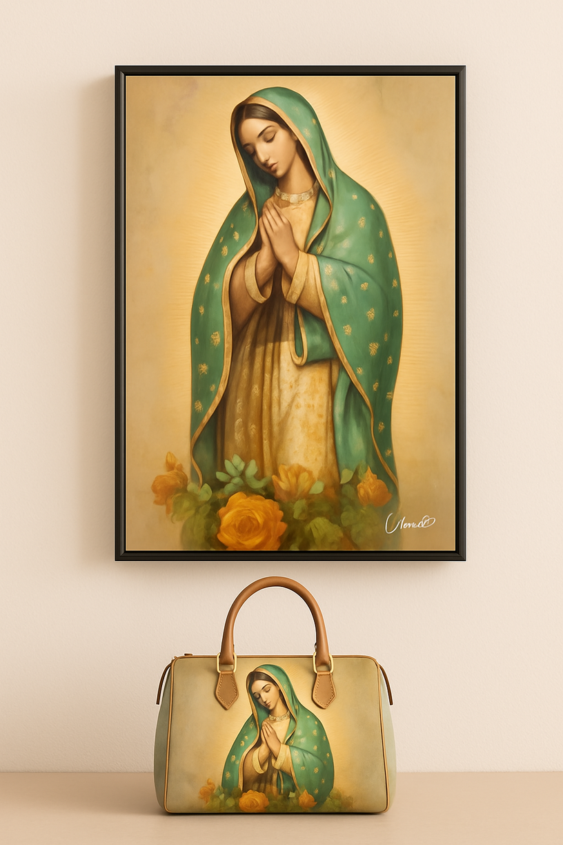 Conjunto de fe de la Virgen de Guadalupe